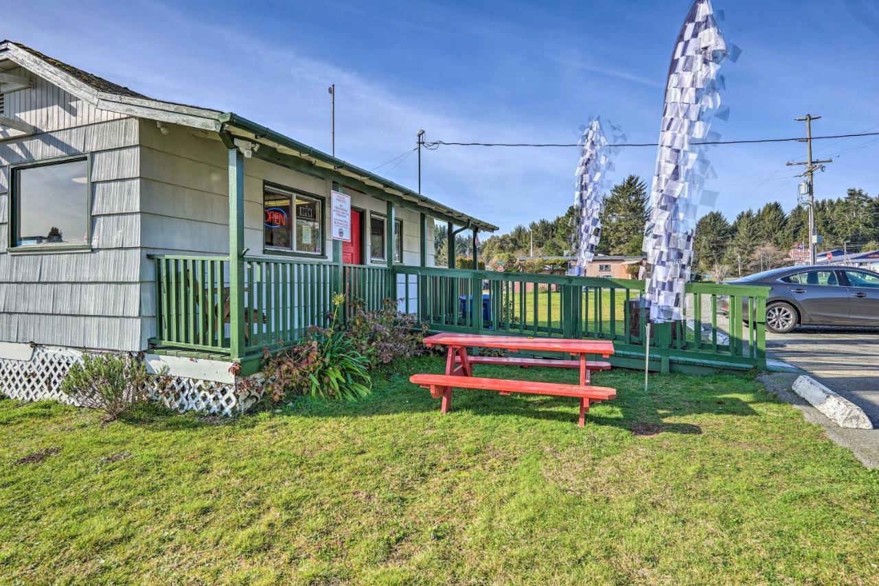 Smith River Vintage Cabin Oceanfront Deck And Views Extérieur photo
